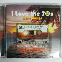 ซีดี Various - I Love The 70s: Love Songs CD VG+
