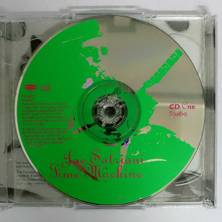 ซีดี Joe Satriani - Time Machine CD VG+ 2CDs