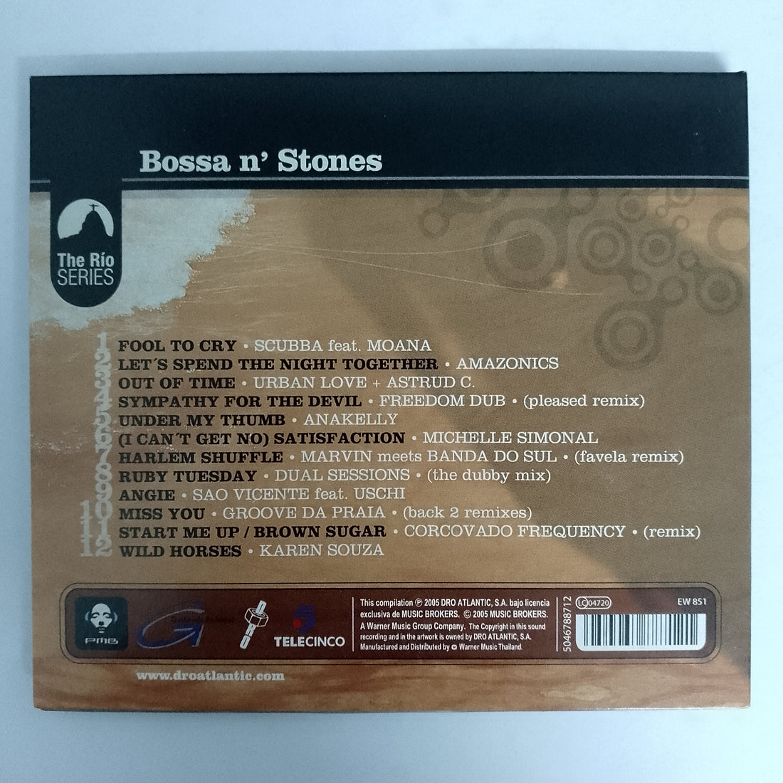 ซีดี Various - Bossa N' Stones - The Electro-Bossa Songbook Of The Rolling Stones CD NM