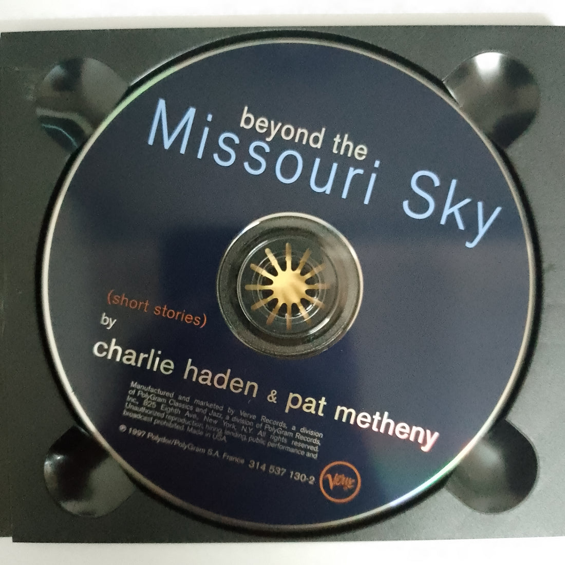 ซีดี Charlie Haden & Pat Metheny - Beyond The Missouri Sky Short Stories CD NM
