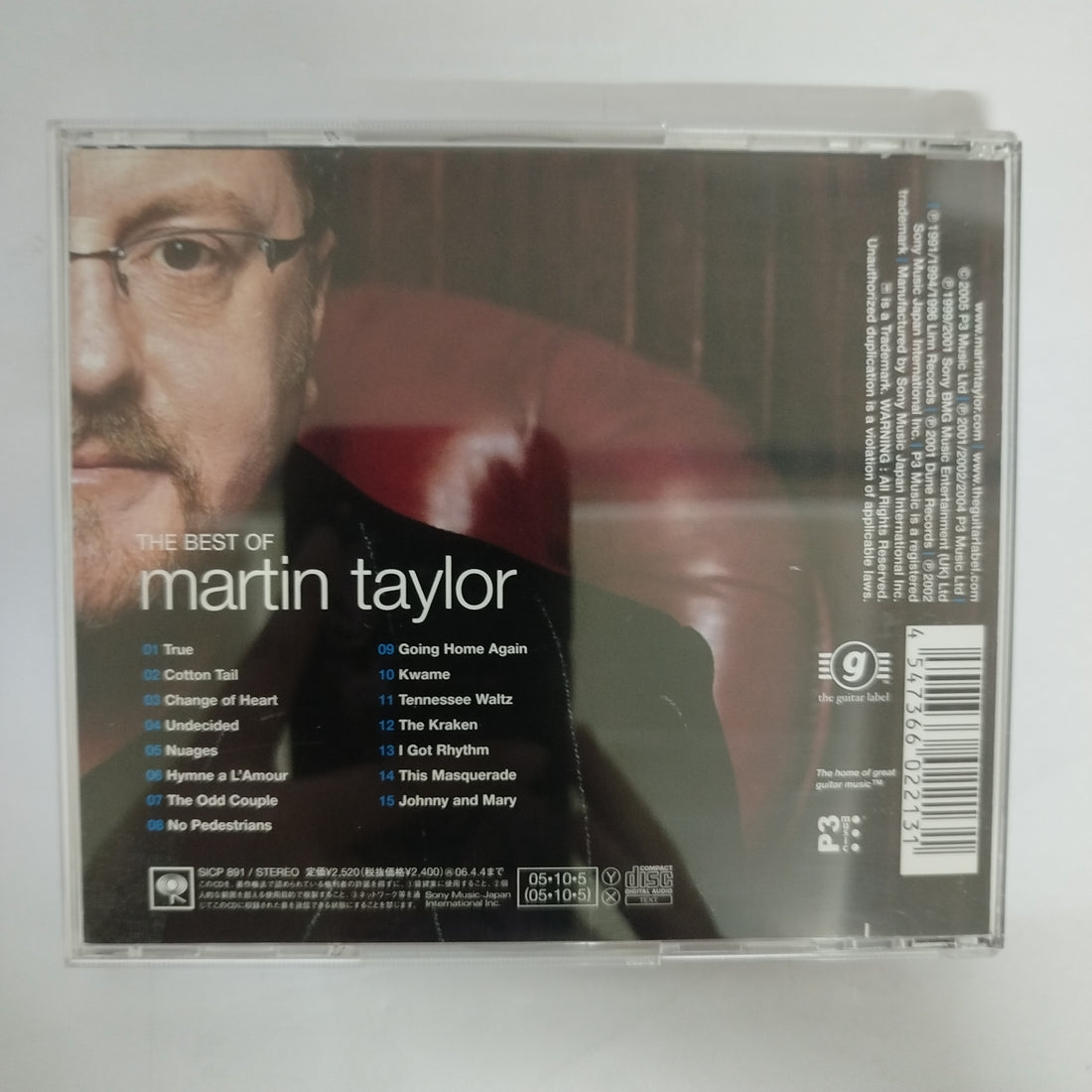 ซีดี Martin Taylor - The Best Of Martin Taylor CD NM or M-