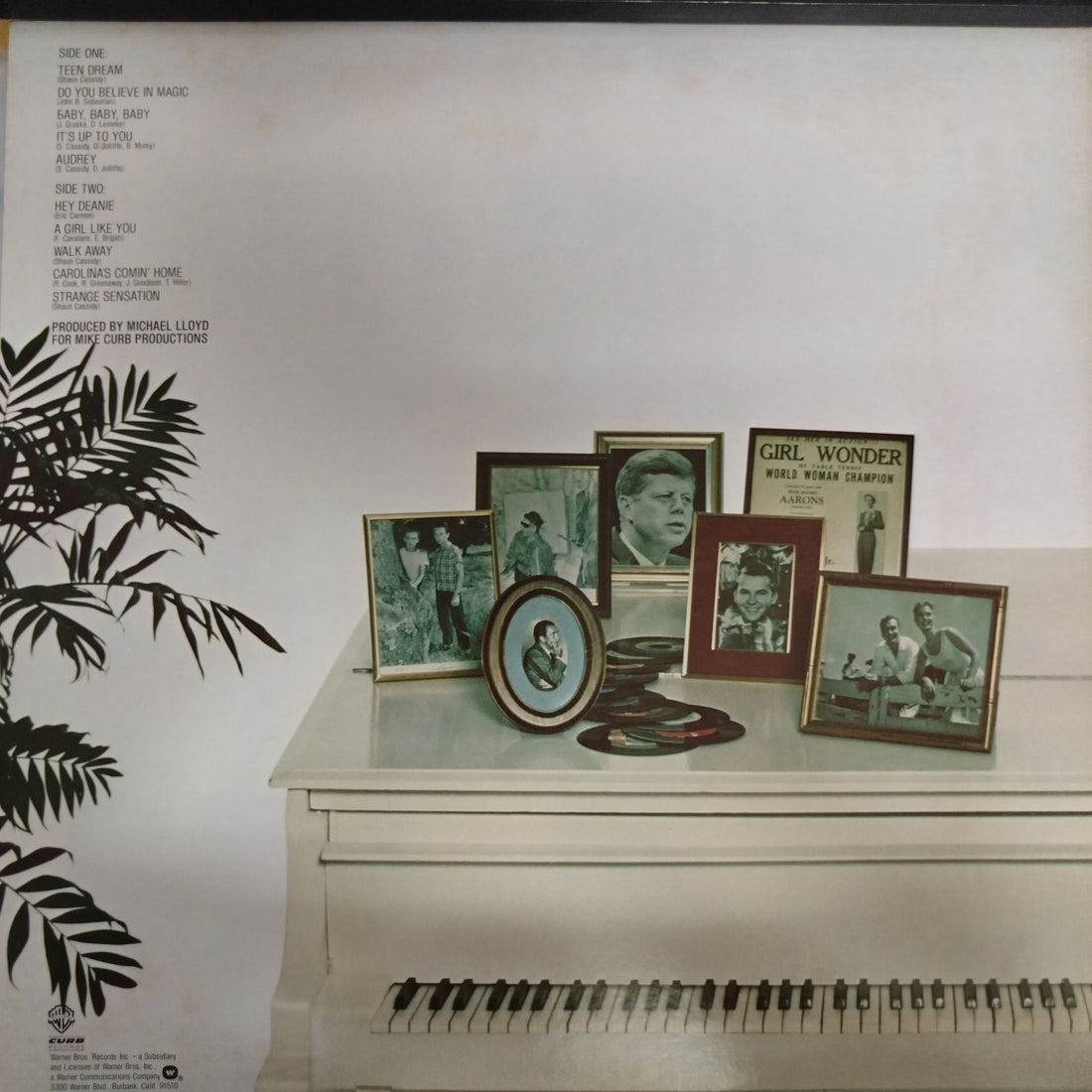 แผ่นเสียง Shaun Cassidy - Born Late Vinyl VG+