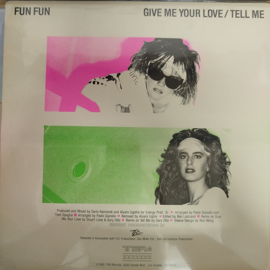 แผ่นเสียง Fun Fun - Give Me Your Love / Tell Me Vinyl VG+