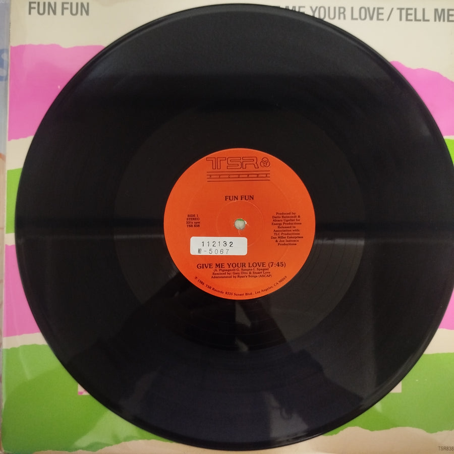 แผ่นเสียง Fun Fun - Give Me Your Love / Tell Me Vinyl VG+