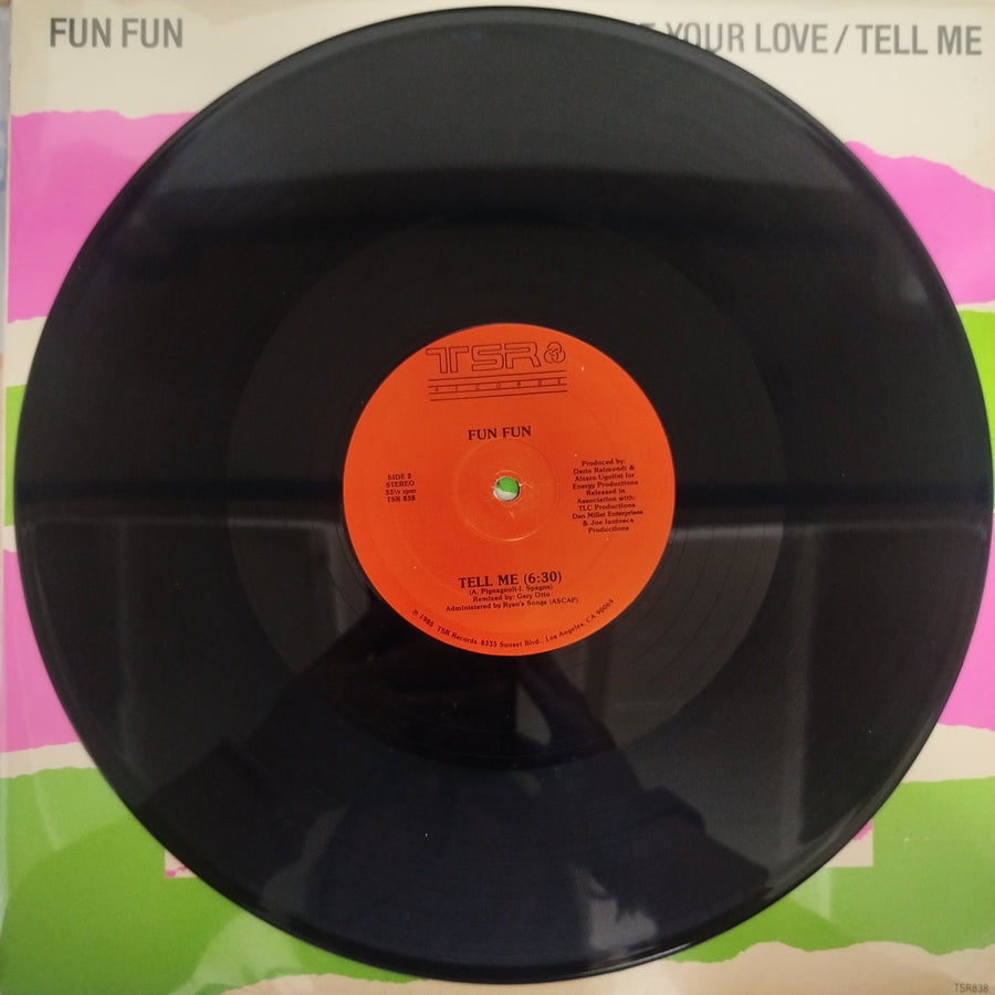 แผ่นเสียง Fun Fun - Give Me Your Love / Tell Me Vinyl VG+