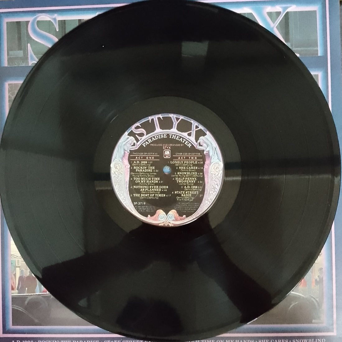 แผ่นเสียง Styx - Paradise Theatre Vinyl VG+