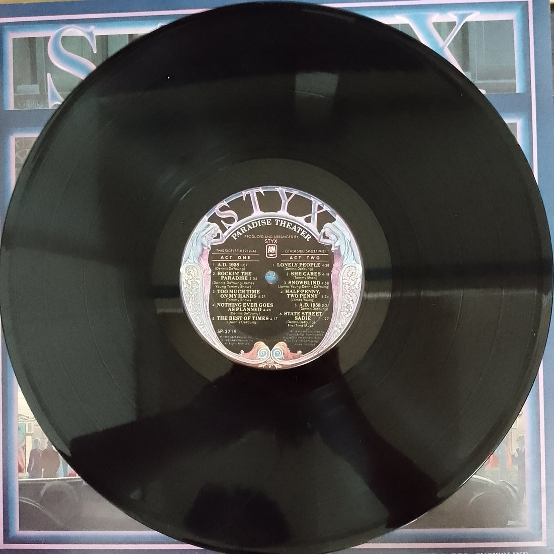 แผ่นเสียง Styx - Paradise Theatre Vinyl VG+