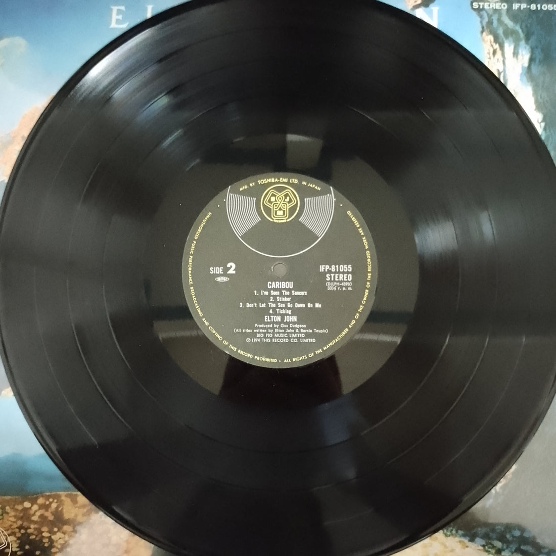 แผ่นเสียง Elton John - Caribou Vinyl VG+
