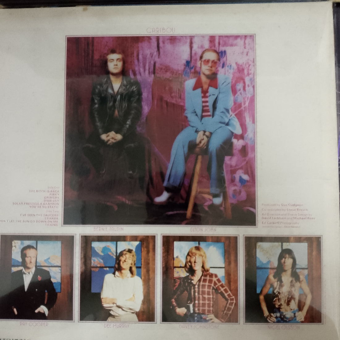 แผ่นเสียง Elton John - Caribou Vinyl VG+