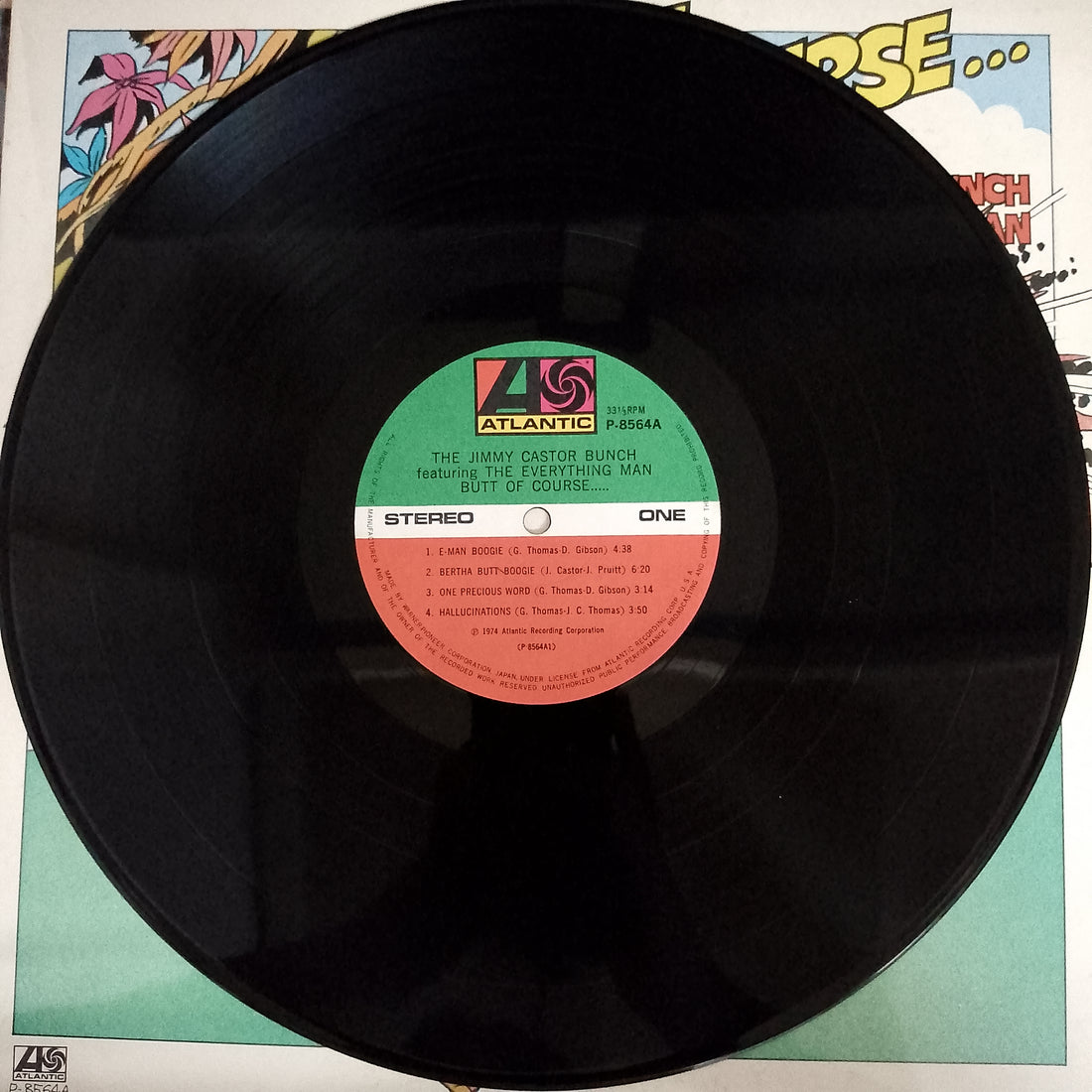 แผ่นเสียง The Jimmy Castor Bunch Featuring The Everything Man - Butt Of Course... Vinyl VG