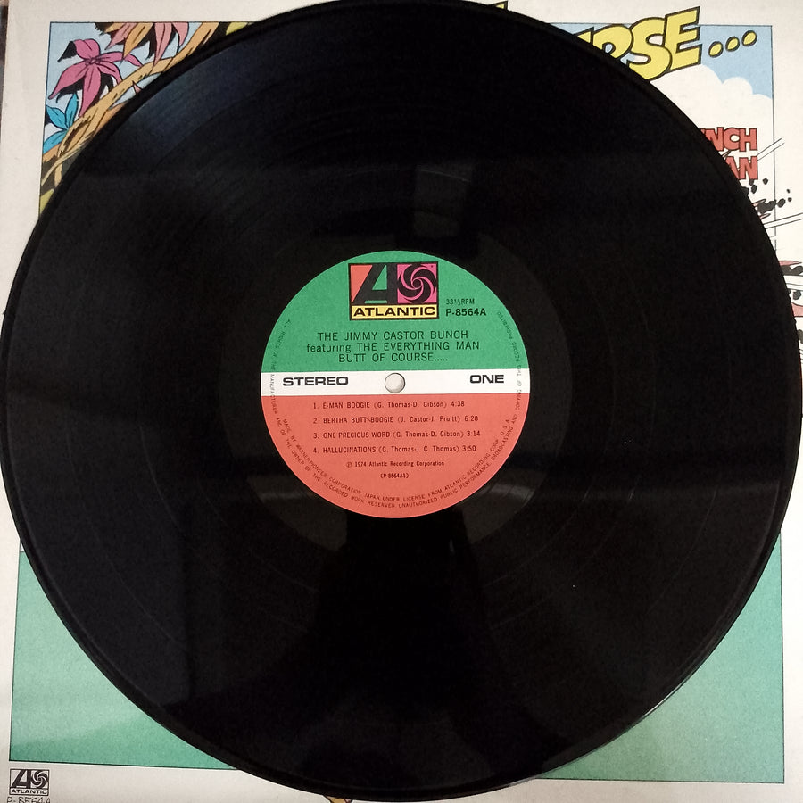 แผ่นเสียง The Jimmy Castor Bunch Featuring The Everything Man - Butt Of Course... Vinyl VG