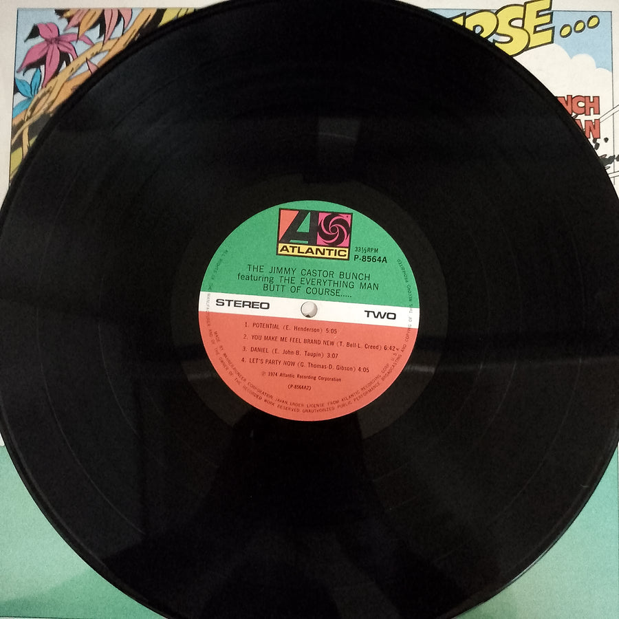 แผ่นเสียง The Jimmy Castor Bunch Featuring The Everything Man - Butt Of Course... Vinyl VG
