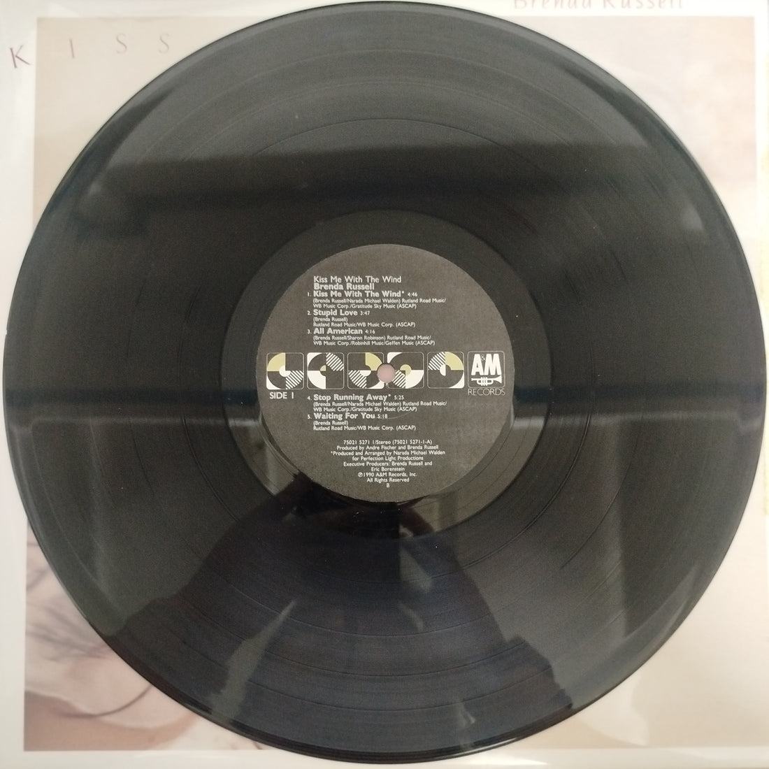แผ่นเสียง Brenda Russell - Kiss Me With The Wind Vinyl VG+