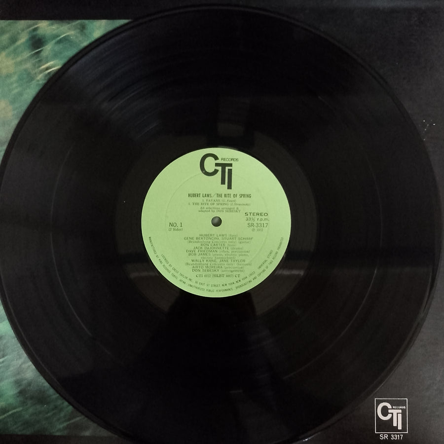 แผ่นเสียง Hubert Laws - The Rite Of Spring Vinyl VG+