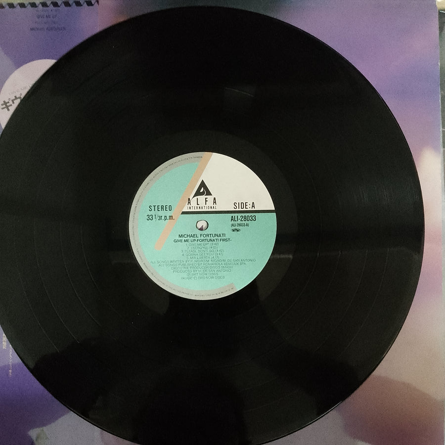 แผ่นเสียง Michael Fortunati - Give Me Up Vinyl VG+
