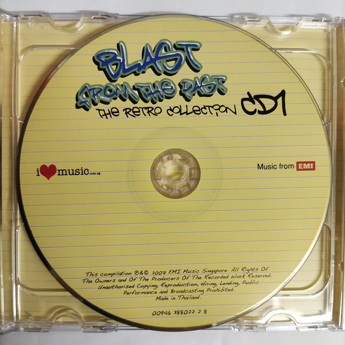 ซีดี Various - I Love 80s Blast From The Past CD NM 2CDs