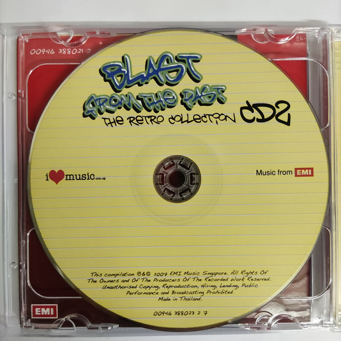 ซีดี Various - I Love 80s Blast From The Past CD NM 2CDs