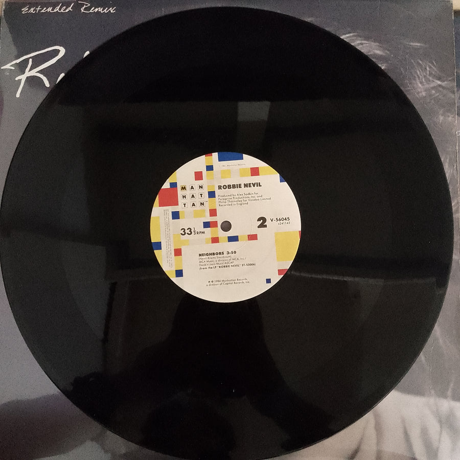 แผ่นเสียง Robbie Nevil - Dominoes Vinyl VG