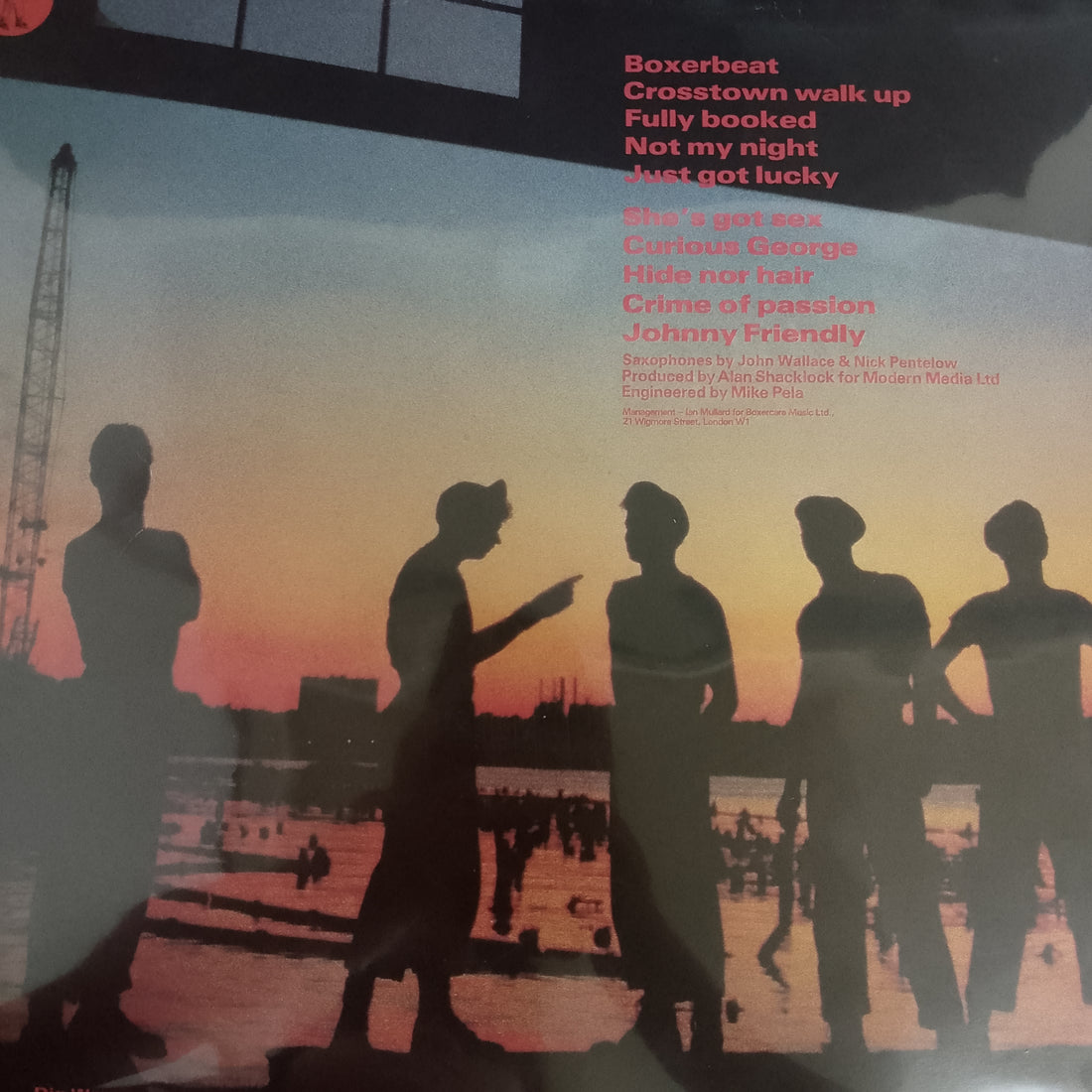 แผ่นเสียง JoBoxers - Like Gangbusters Vinyl VG+