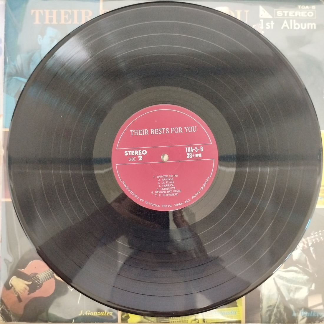 แผ่นเสียง Various - Their Bests For You 1st Album Vinyl VG