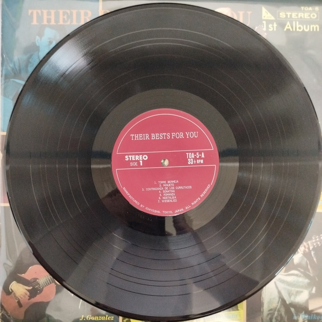 แผ่นเสียง Various - Their Bests For You 1st Album Vinyl VG