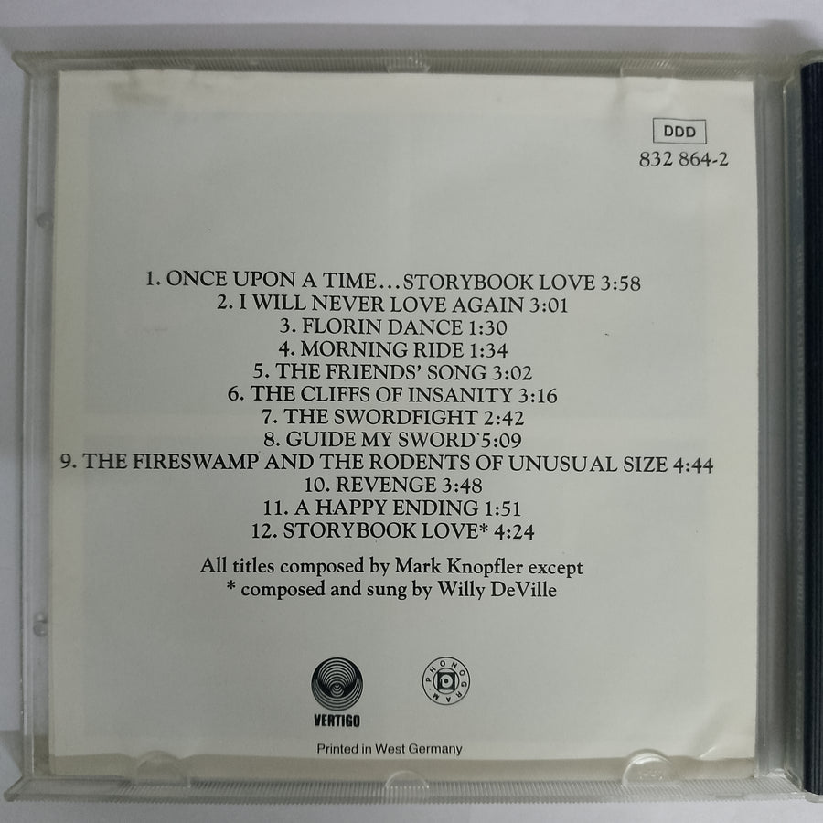 ซีดี Mark Knopfler - The Princess Bride CD VG+
