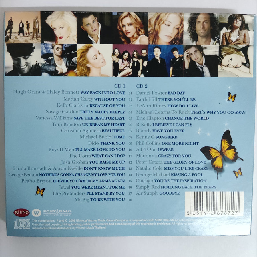 ซีดี Various - The Power Of The Love CD VG+ 2CDs