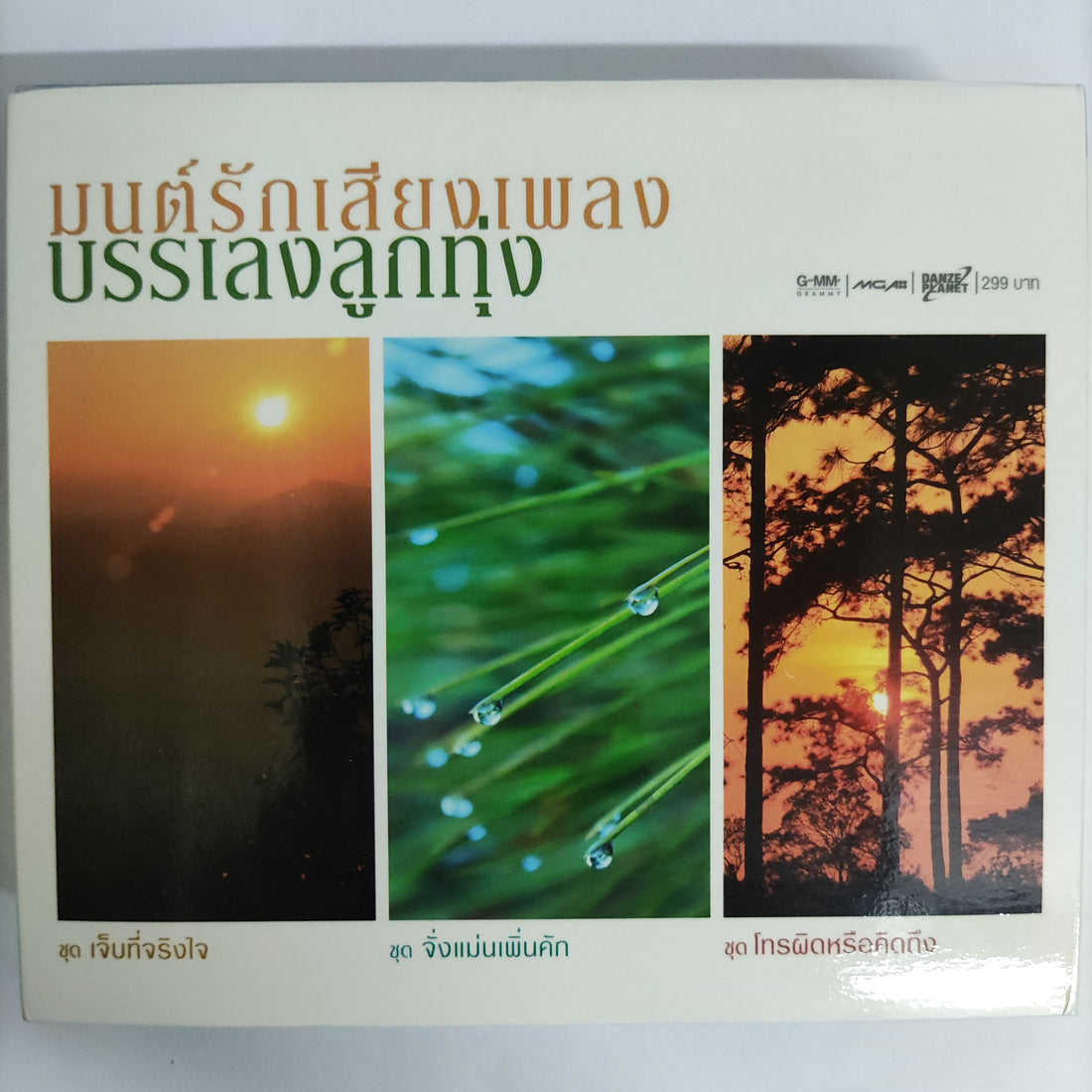 ซีดี Various - มนต์รักเสียงเพลงบรรเลงลูกทุ่ง CD NM 3CDs