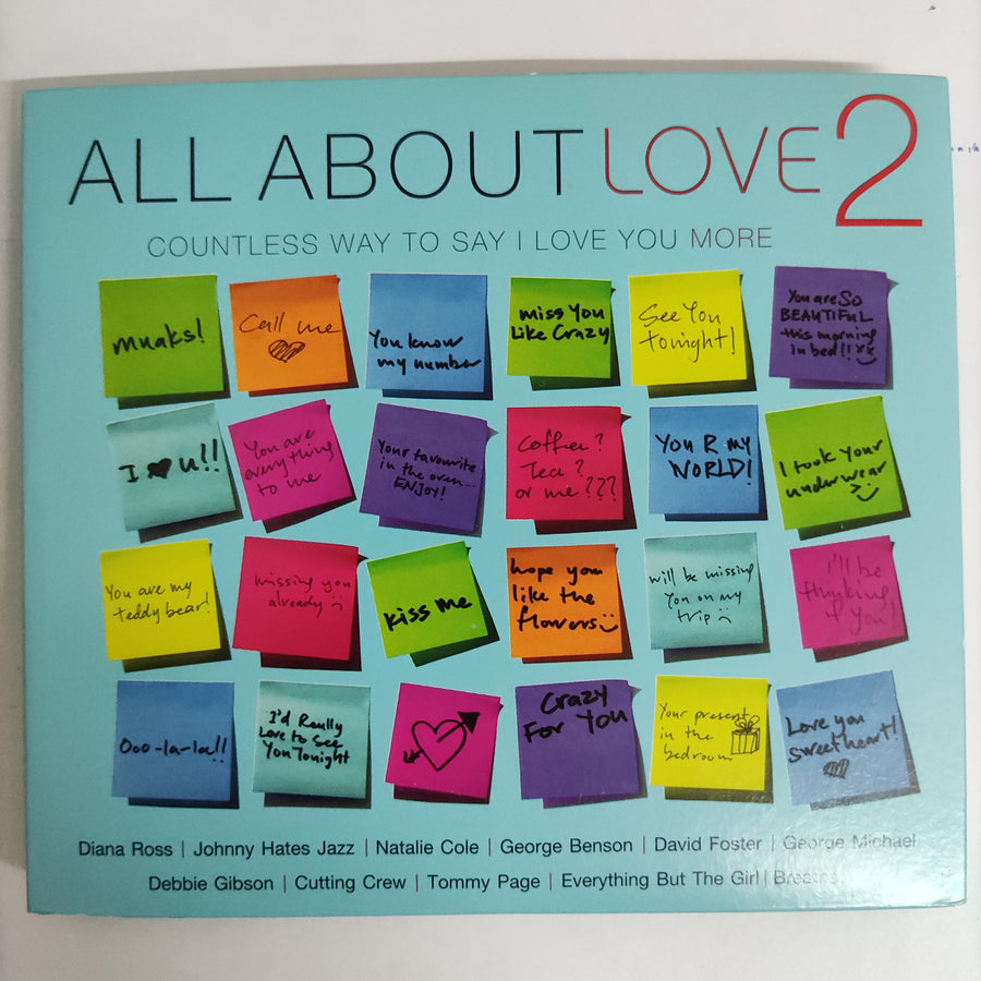ซีดี Various - All About Love 2 Countless Way To Say I Love You More CD NM