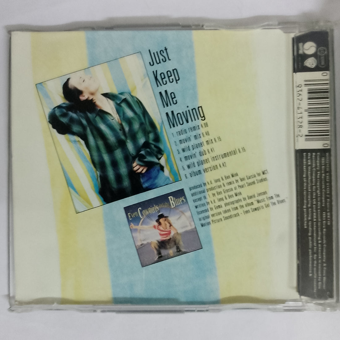 ซีดี k.d. lang - Just Keep Me Moving CD VG+