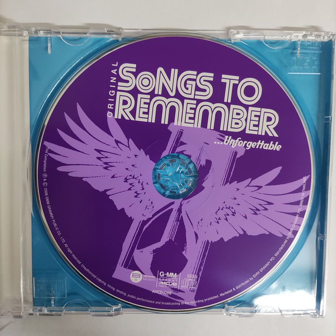 ซีดี Various - Original Songs To Remember Unforgettable CD NM