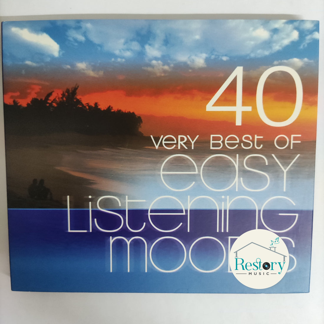 ซีดี Various - 40 Very Best Easy Listening Moods CD NM 2CDs