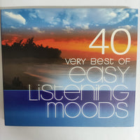 ซีดี Various - 40 Very Best Easy Listening Moods CD NM 2CDs