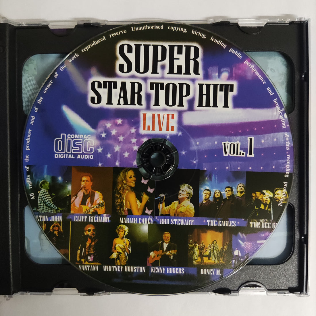ซีดี Various - Super Star Top Hits Live Vol.2 CD VG+ 2CDs