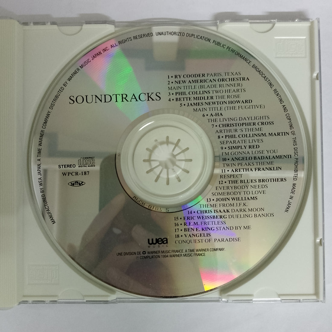 ซีดี Various - Soundtracks - The Very Best Themes CD VG