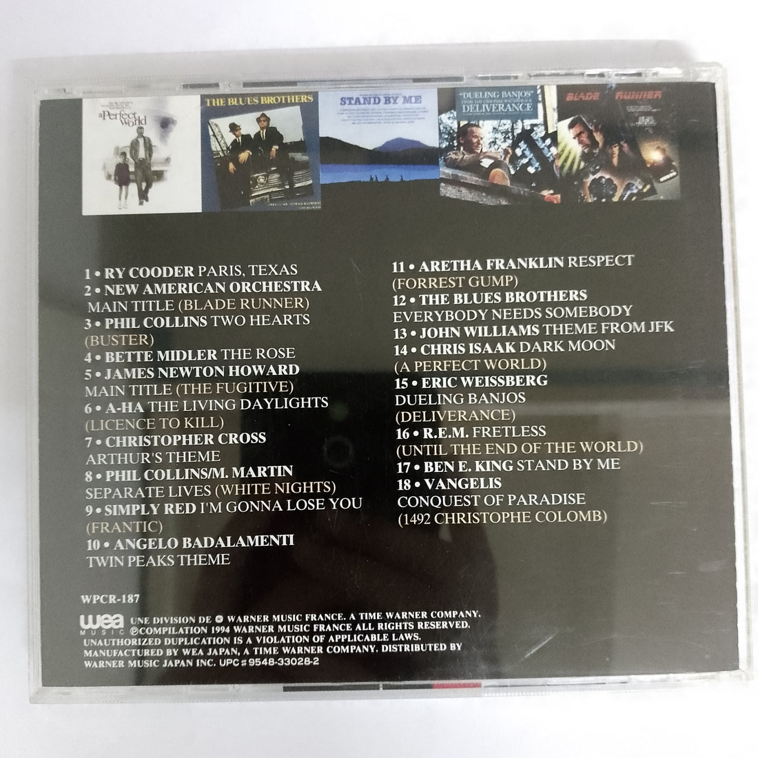 ซีดี Various - Soundtracks - The Very Best Themes CD VG