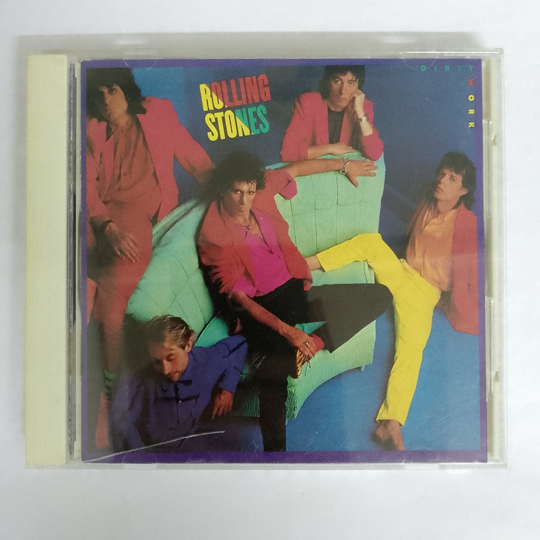 ซีดี The Rolling Stones = The Rolling Stones - Dirty Work = ダーティー・ワーク CD VG+