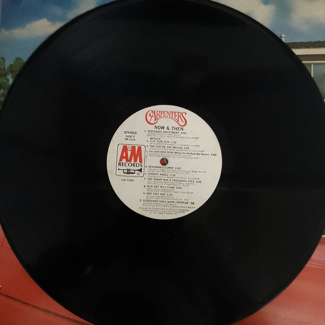 แผ่นเสียง Carpenters - Now & Then Vinyl VG
