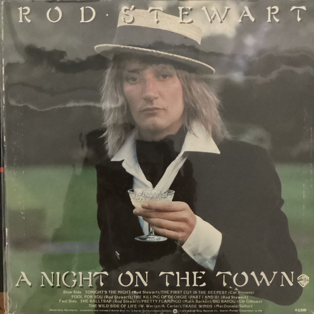 แผ่นเสียง Rod Stewart - A Night On The Town Vinyl VG+