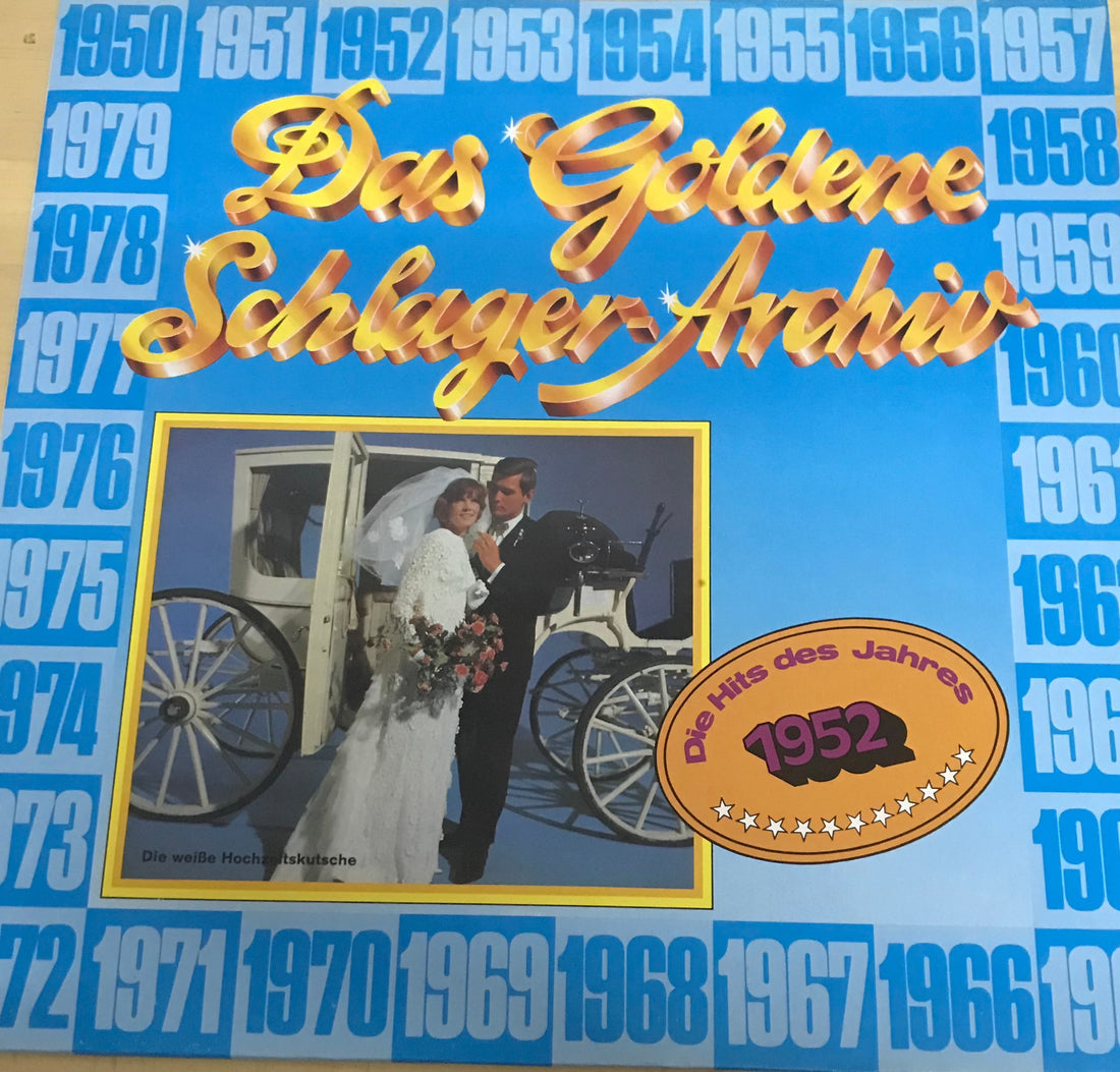 แผ่นเสียง Various - Das Goldene Schlager-Archiv - Die Hits Des Jahres 1952 (Vinyl) (VG+)