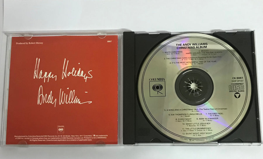 Andy Williams - The Andy Williams Christmas Album (CD) (VG)