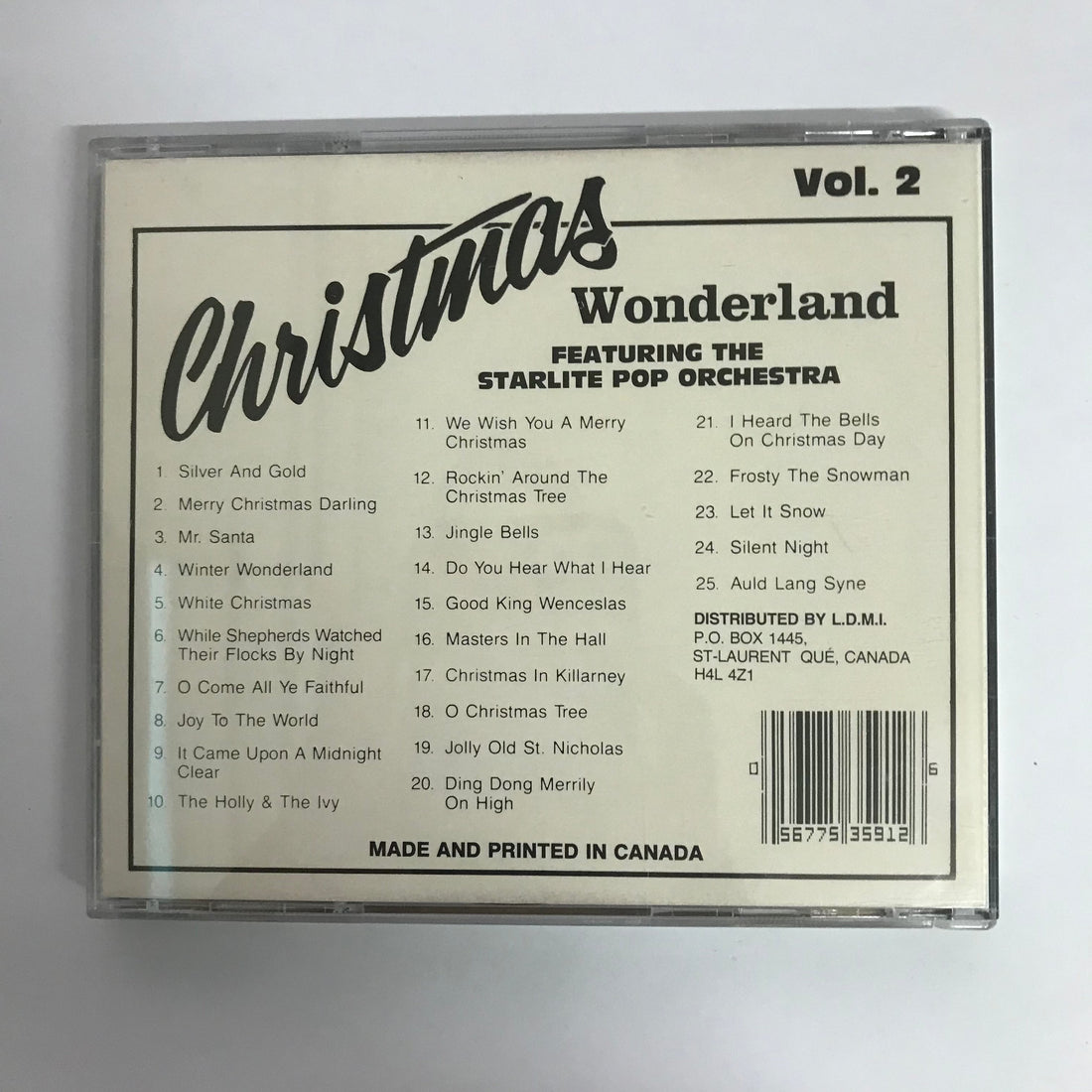 The Starlite Orchestra - Christmas Wonderland Vol. 2 (CD) (VG+)