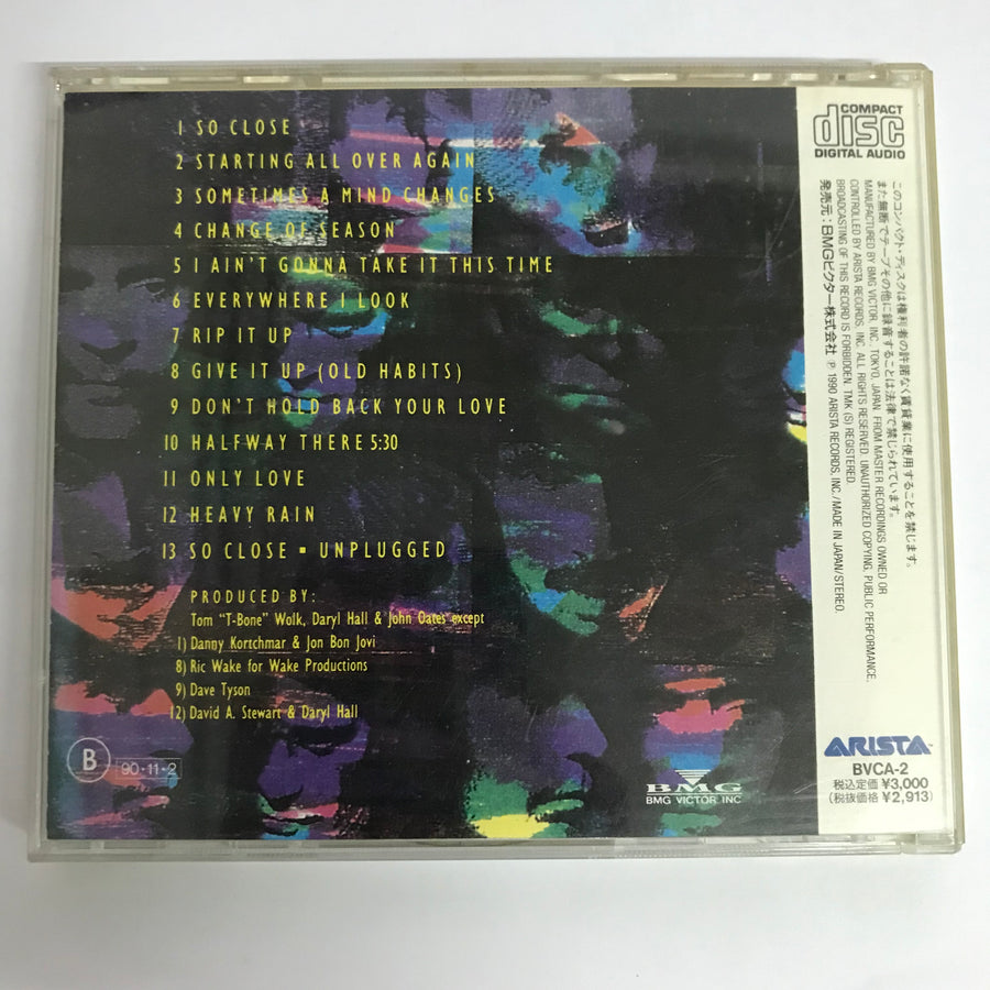 ซีดี Daryl Hall & John Oates - Change Of Season (CD) (VG+)