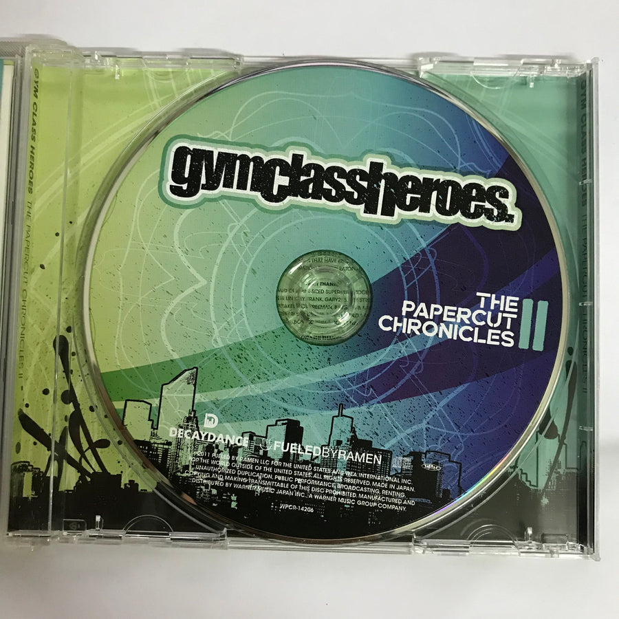 ซีดี Gym Class Heroes - The Papercut Chronicles Part II CD VG+ 270