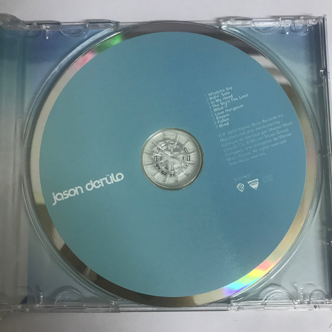 ซีดี Jason Derulo - Jason Derülo CD VG+