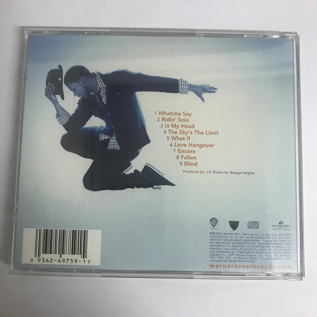 ซีดี Jason Derulo - Jason Derülo CD VG+