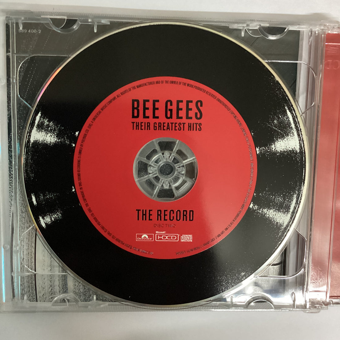 ซีดี Bee Gees - Their Greatest Hits: The Record CD NM or M- 2CDs HDCD