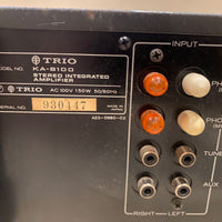 Trio (Kenwood) KA-8100 Integrated Amplifiers 60W (220V)