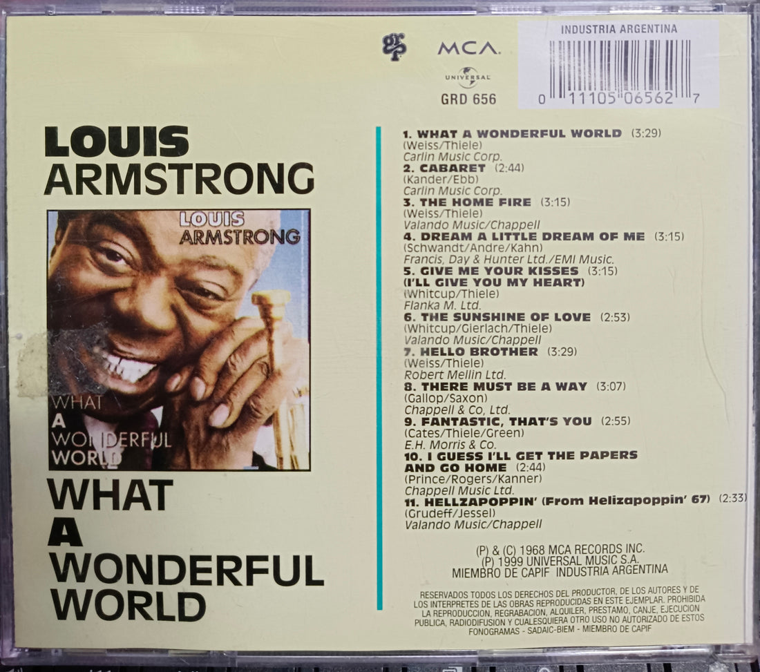 Louis Armstrong: What a Wonderful World