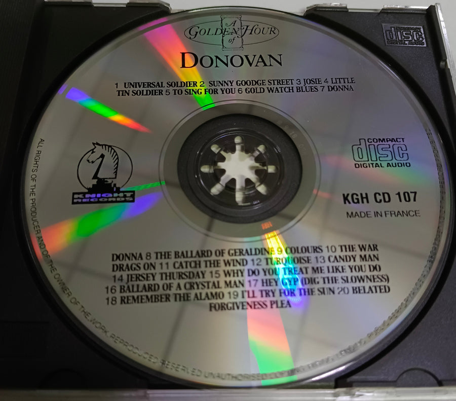 ซีดี Donovan - A Golden Hour Of Donovan CD VG+